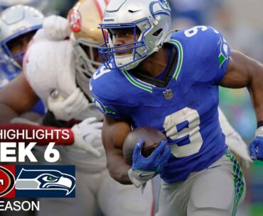 San Francisco 49ers vs. Seattle Seahawks Game Highlights | NFL 2024 Season