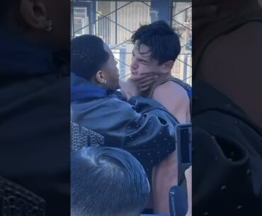 DEVIN HANEY SHOVES RYAN GARCIA’S FACE IN FACE OFF 😳
