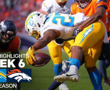 Los Angeles Chargers vs. Denver Broncos Game Highlights | NFL 2024 Season Week 6
