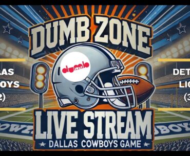 Cowboys vs. Lions 10-13-24  |  Stream Team