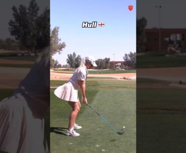 most beautiful swing in ladies golf #ladiesgolf  #short