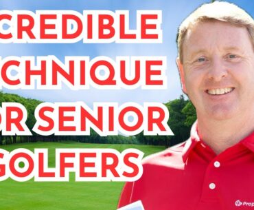How to improve a BAD GOLF SWING for Senior Golfers with this simple technique