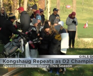WIAA state golf recap: Kongshaug repeats as D2 champion, area seniors finish strong in D1