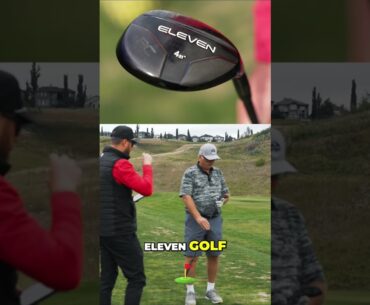My dad hits hybrids for the first time ever #golfclubs #golfers #golfing #dad
