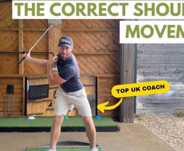 Top UK Golf Coach Explains How the Shoulders Move in the Golf Swing