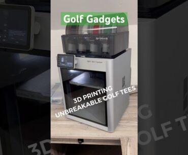 3D Printing Golf Tees #golf #golfequipment #golftees #golfgadgets #golfswing #golfsimulator
