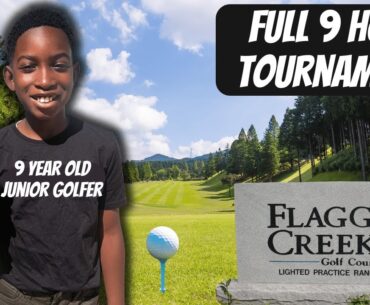 Junior Golf Tournament At Flagg Creek Golf Course In Countryside, Illinois