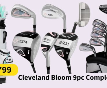 Cleveland Golf Women's Bloom complete 9 pc set review