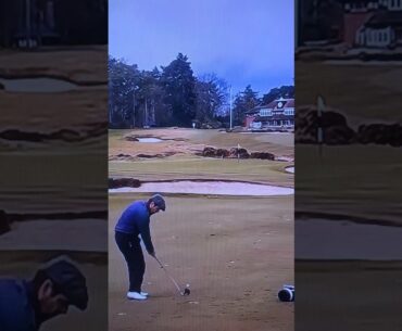 Robert Rock hole out at Sunningdale 2023 #golf #robertrock