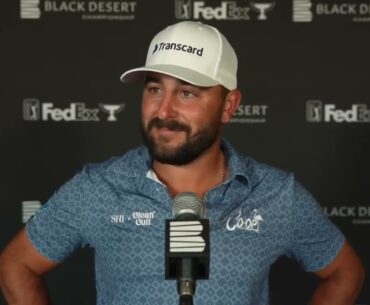 Stephan Jaeger Saturday Flash Interview 2024 Black Desert Championship
