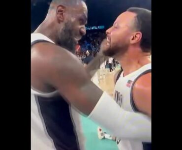LeBRON JAMES  AND  STEPHEN CURRY TWO 🐐  #kingjames #stephencurry