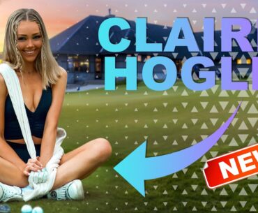 Meet Claire Hogle, 'the next Paige Spiranac': "I was often the only girl at the course"
