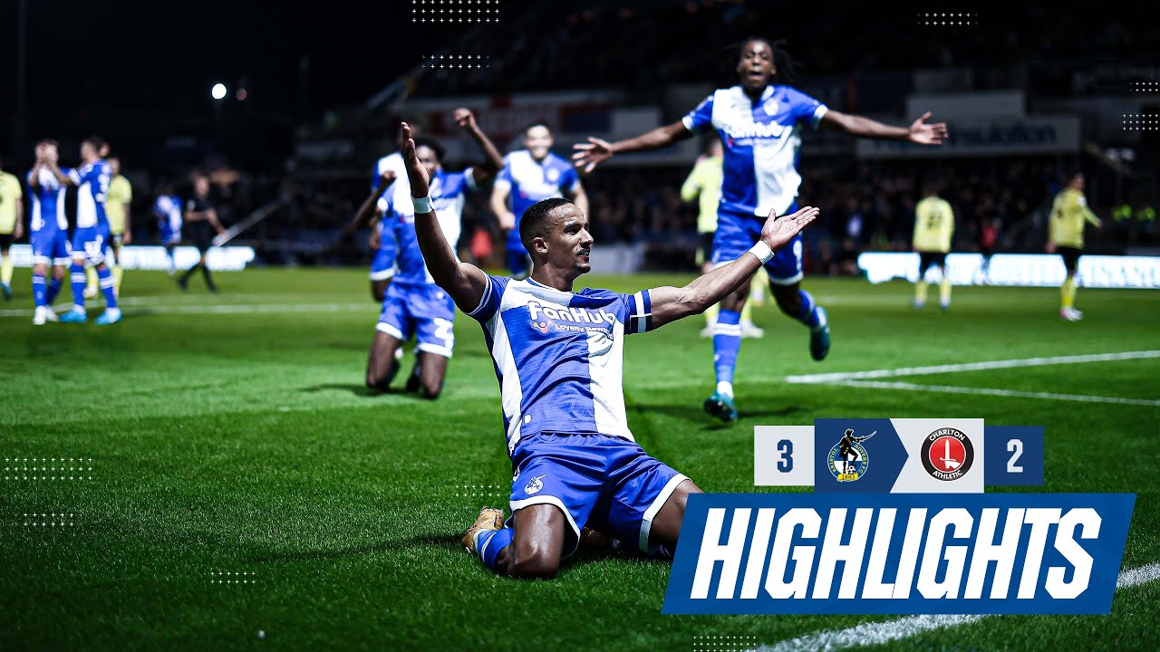 Extended Highlights | Bristol Rovers 3-2 Charlton Athletic Extended Highlights | Bristol Rovers 3-2 Charlton Athletic