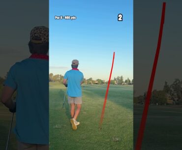 Hole 18 Of BREAKING 90 WITH ONE GOLF CLUB!!