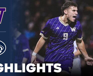 Washington vs Penn State | NCAA College Soccer | Highlights - October 18, 2024