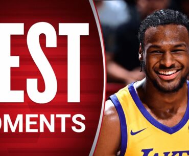 Lakers Rookie Bronny James' BEST Moments of the NBA 2K25 Summer League!