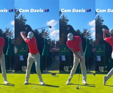 キャメロン・デービス Cam Davis プロゴルファー DRIVER SHOT SLOW MOTION !!!