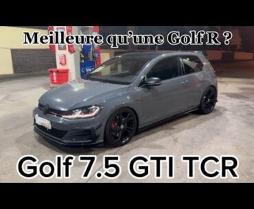 Présentation et essai routier de la Golf 7 GTI TCR à @DjobikelifeTv ￼