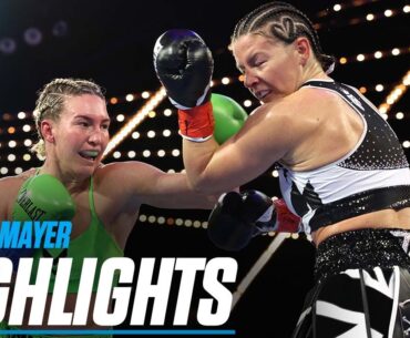 Mikaela Mayer Regains Champ Status Vs Sandy Ryan | FIGHT HIGHLIGHTS