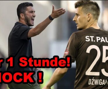 „Sehen Sie, wie Nuri Şahin den St. Pauli-Spieler Adam Dzwigala heftig kritisiert!“