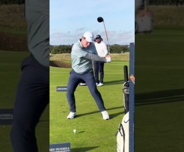 Slow Motion Robert MacIntyre Golf Swing Driver Front on Carnoustie 2024