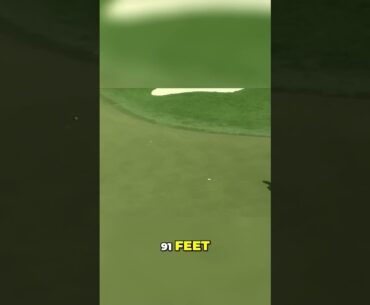 Tiger Woods' Incredible 91 Foot Longest Putt In His Career #tigerwoods #golf #pga #pgatour