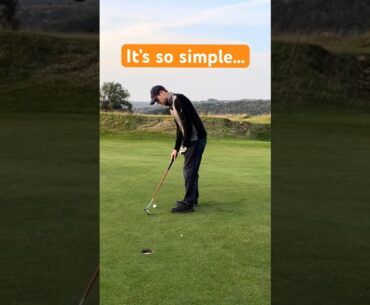 Sink More Putts with This Quick Tip! #golftips #subscribe #golf #shorts