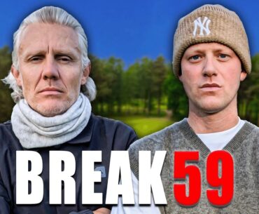 MIND BLOWING 🤯 | Can A SCRATCH Golfer And A PRO BREAK 59?? (On Very Tough Course!)