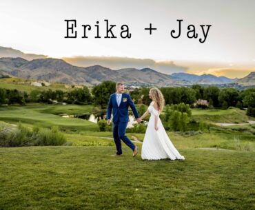 Fossil Trace Golf Course Wedding | Erika + Jay