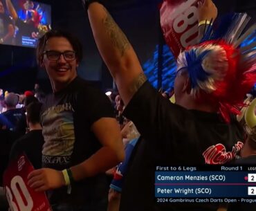 LAST LEG DECIDER | Peter Wright vs Cameron Menzies | Gambrinus Czech Darts Open 2024 🎯