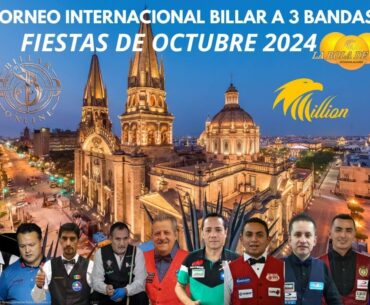 Paulo CESAR CORONA VS Cristian GOMEZ , Torneo Internacional  MILLION BOLA DE ORO ,GUADALAJARA 2024