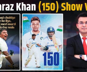 INDvsNZ: Sarfaraz Khan smashed 150 runs from 195 balls and puts Team India on top in Bengaluru Test!