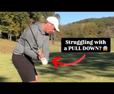 Do you PULL DOWN on the handle?