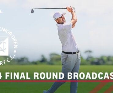 2024 U.S. Senior Open (Final Round + Playoff): Bland & Fujita Duel at Newport C.C. | Full Broadcast