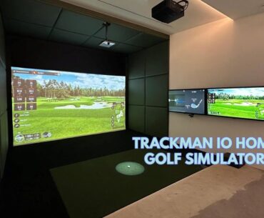 Latest Trackman io Golf Simulator Installation