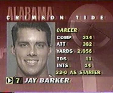 1993 Tennessee at Alabama