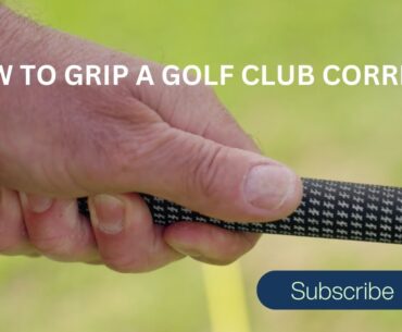 HOW TO GRIP THE GOLF CLUB CORRECTLY. New ten part series on the Steve Marr PGA Youtube channel.