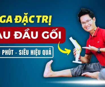 Yoga Đặc Trị Đau Đầu Gối, Giảm Ngay Thoái Hóa Khớp Gối (30 Phút, Mọi Trình Độ) | Kim Ba Yoga