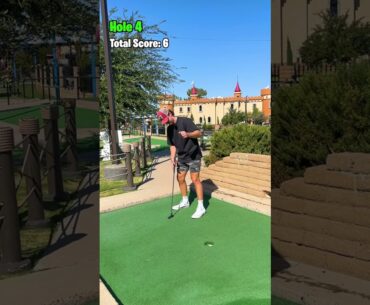 Setting A Mini Golf Course Record!! (Holes 4-6)