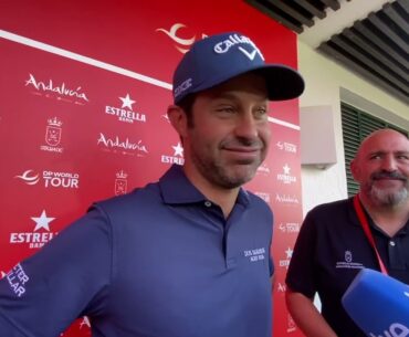 Jorge Campillo Saturday Interview Estrella Damm Andalucía Masters