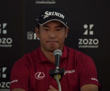 Hideki Matsuyama Tuesday Press Conference 2024 ZOZO Championship © PGA Tour