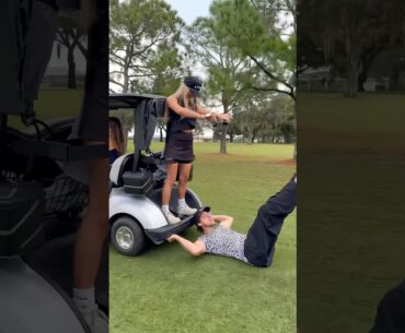 GOLF GIRL GOT FIRED! ⛳️