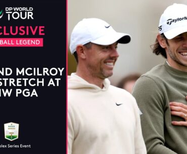 Gareth Bale and Rory McIlroy Play Last Four Holes | 2024 BMW PGA Championship