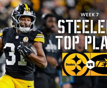 Top Plays from Steelers 37-15 Win vs. Jets | Pittsburgh Steelers