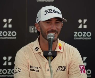 Max Homa Wednesday Press Conference 2024 ZOZO Championship © PGA Tour