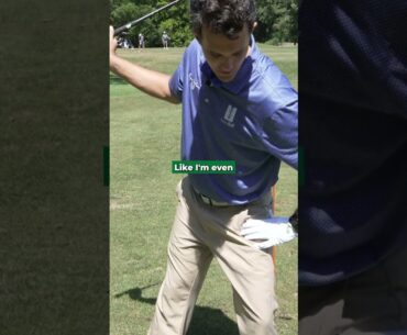 Downswing CHEAT CODE. Pre-set a powerful first move down into the ball.