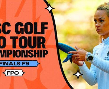 2024 Disc Golf Pro Tour Championship | FPO FINALF9 | Scoggins, Gannon, Tattar, Saarinen | JomezPro
