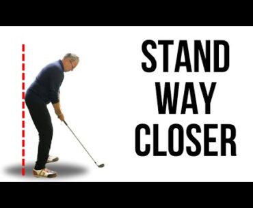 You Need to Stand Way Closer to the Ball