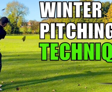 How I adjust my pitching for WET Winter Golf | GMD Tee Time Tips