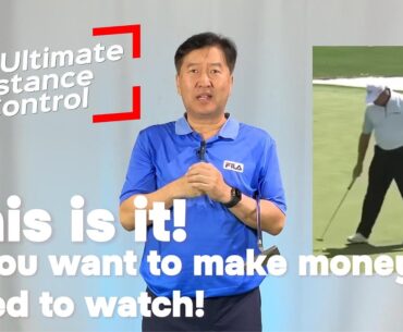 Easiest way to Control your putting distance, guaranteed to save 10 stokes. #golftips #putting #pga